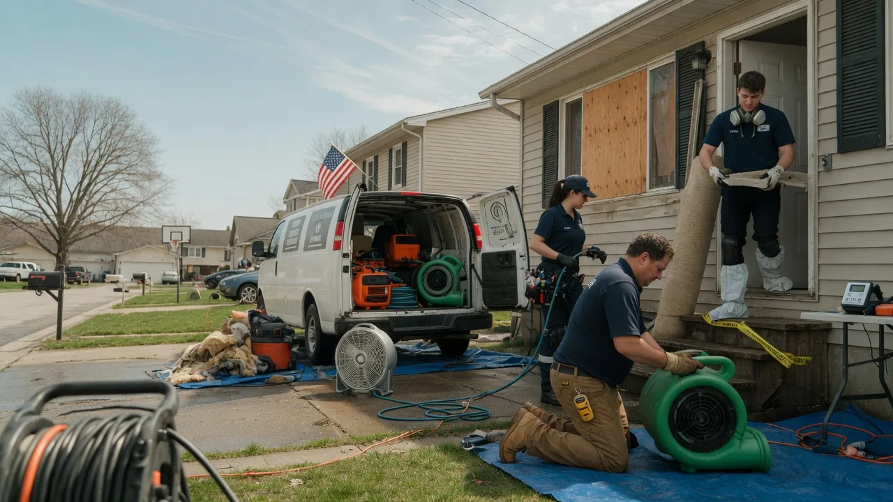 Water Damage Restoration in Waterville, ME near me